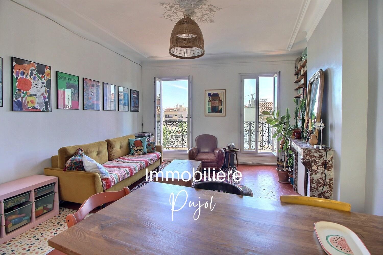 Le Camas 13005 - T4 lumieux, traversant, balcon – photo 2