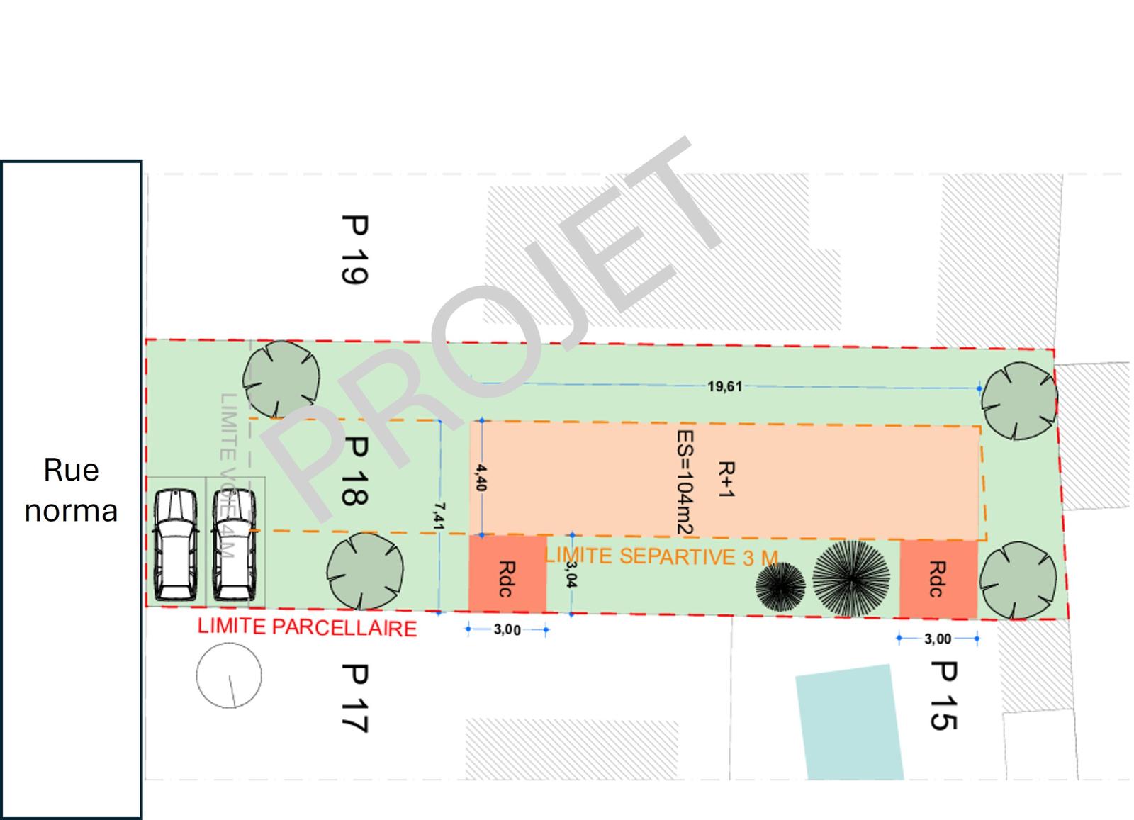 Montolivet 13012 -  Terrain de 373m2 constructible – photo 5