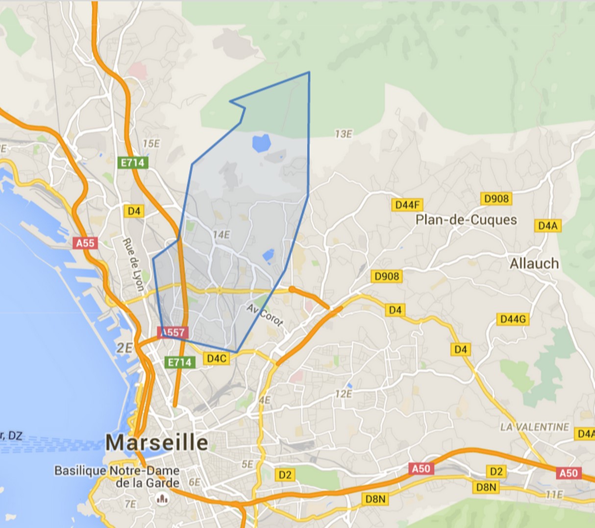 Les quartiers et prix de l’immobilier dans le 13014 à Marseille