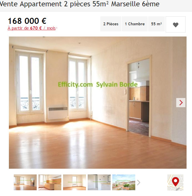 acheter un appartement 13006