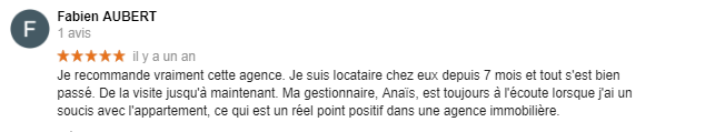 avis client locataire