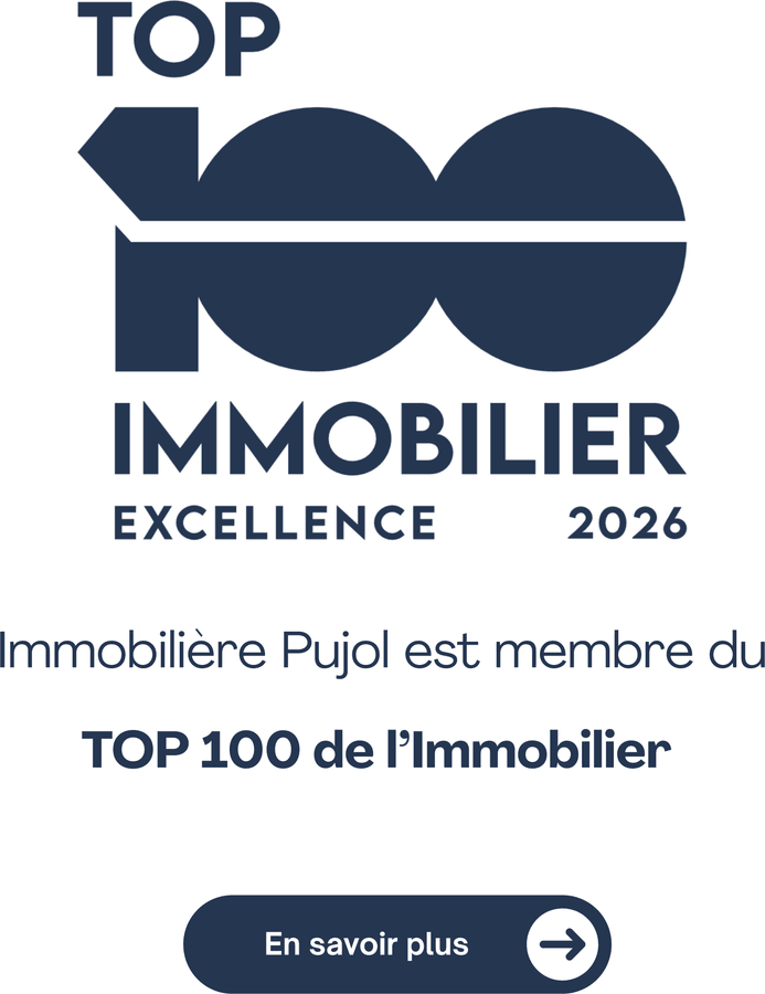 Immobilière Pujol, membre du TOP 100 de l'Immobilier