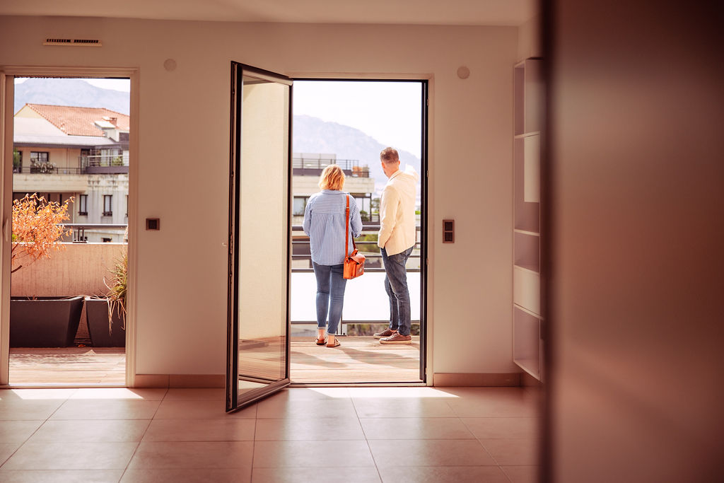 Visite d'un appartement à louer avec l'Immobilière Pujol